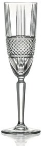 RCR Cristalleria Italiana RCR BRILLANTE POHÁR NA ŠAMPANSKÉ 180ML SADA 6KS