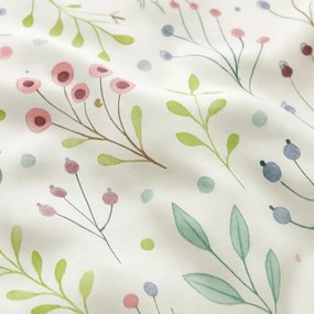 Jahu Bavlněné saténové povlečení DELUXE JASMINE 140x200, 70x90 cm