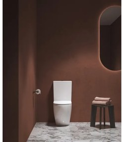 Ravak X01870 - kombinované bezokrajové WC (Rimless) s WC sedátkom SoftClose OPTIMA, keramika/biela