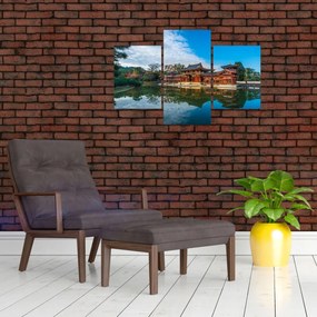 Obraz - Chrám Byodo-in, Japonsko (90x60 cm)