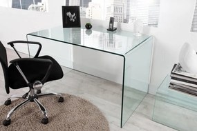 Písací stôl Fantome 120cm sklo