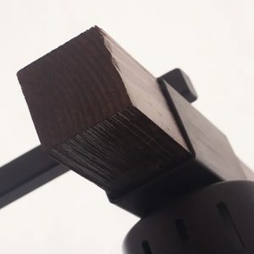 Nástenné svietidlo HAKON 1xE27/60W/230V tmavá