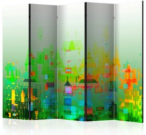 Artgeist Paraván - Abstract City II [Room Dividers]