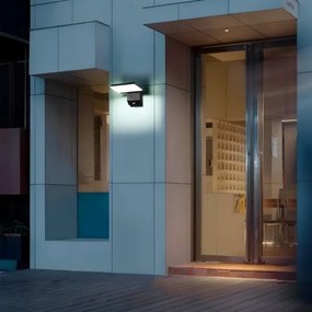 Immax 08513L - LED vonkajšie nástenné svietidlo so senzorom MODERN LED/18W/230V IP65