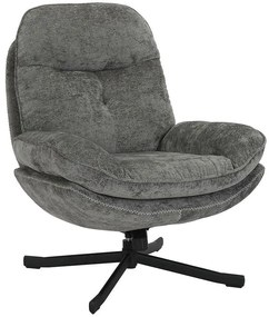 Kreslo Karmen tmavosivé