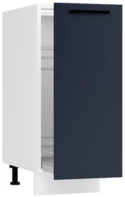 Kuchynská skrinka Max D30 Cargo + Kôš námornícka modrá