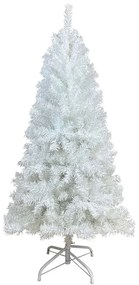 Umelý vianočný stromček biely, v rôznych veľkostiach, 120 cm