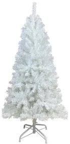 Umelý vianočný stromček biely, v rôznych veľkostiach, 120 cm
