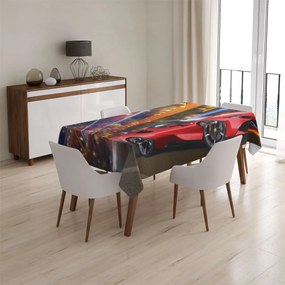 Sablio Obrus Ferrari na ulici - 130x170 cm