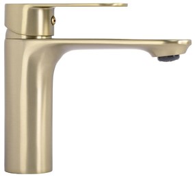 Rea Drop, umývadlová batéria h-145, zlatá matná, REA-B8975