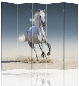 Gario Paraván Kôň beží po piesku Rozmery: 180 x 170 cm, Prevedenie: Klasický paraván
