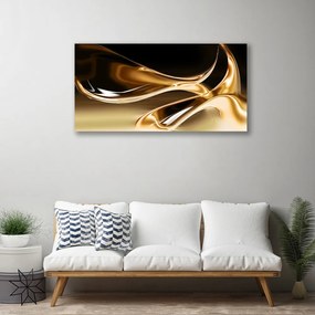 Obraz Canvas Zlato abstrakcia art umenie 140x70 cm