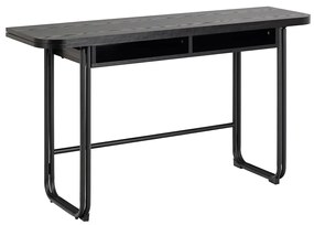 Rozkládací jídelní stůl Darlington 140 cm jasan černý