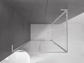 Mexen Velar L, sprchový kút s posuvnými dverami 100 x 70 cm, 8mm číre sklo, chrómová, 871-100-070-03-01