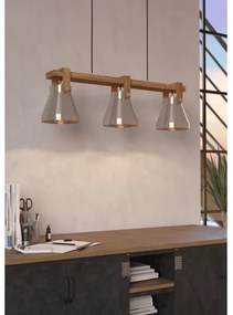 Eglo 43952 - Luster na lanku CAWTON 3xE27/40W/230V