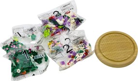 LEAN Toys 487 kusov kvetinovej sady v stojane