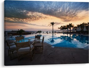 Obraz - Resort pri mori (70x50 cm)