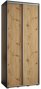 Skriňa 45 Canaris 1 110 čierna/artisan/silver