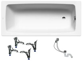 Kaldewei Cayono obdĺžniková vaňa 150x70 cm smaltovaná oceľ ľavá aj pravá KWB747N