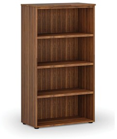 Kancelársky regál PRIMO WOOD, 1434 x 800 x 420 mm, orech