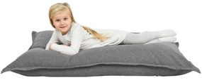 XL ekologický vankúš na sedenie z recyklovaných PET fliaš – Balance kolekcia Farba: Čierny