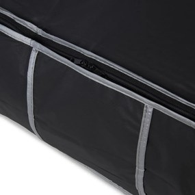 Čierny úložný box pod posteľ Compactor Underbed Box