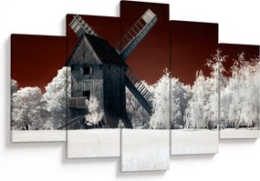 Obraz mlyna (150x105 cm)