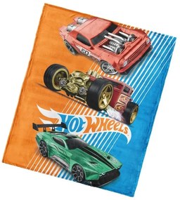 Detská deka Hot Wheels Retro 130x160 cm