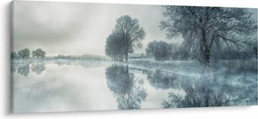 Obraz zimnej prírody (120x50 cm)