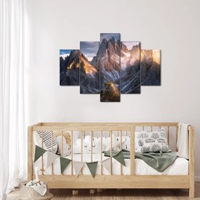 Obraz - Horská panoráma (150x105 cm)