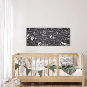 Obraz - Coffee (120x50 cm)