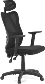 Kancelárska stolička čierna KA-R215 BK