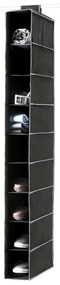 Textilný závesný organizér Compactor Garment So Black 9 Rack