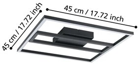 Eglo 900729 - LED RGBW Stmievateľné stropné svietidlo CALAGRANO-Z LED/21W/230V