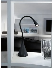 Eglo 64975 - LED Stmievateľná stolná lampa SNAPORA PRO LED/3,5W/230V 3000K čierna