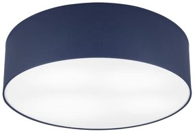 Stropné svietidlo SIRJA PASTEL DOUBLE 4xE27/15W/230V pr. 45 cm tmavomodrá