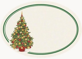 Samolepiace etikety Albero Natale, 6 ks
