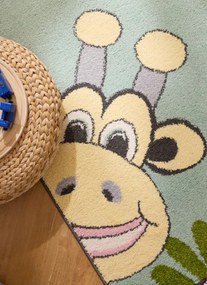 Detský koberec Funky Top Tig mätový