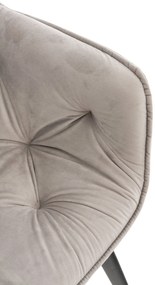 Stolička Tanna - zamat - Sivá