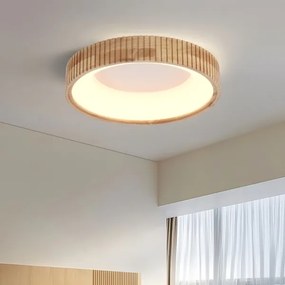 Brilagi - LED stropné svietidlo FALCON WOOD MODERN LED/30W/230V pr. 45 cm drevo