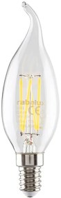 LED žiarovka Vintage E14, 4W, 470 lm, Denná biela 4000K