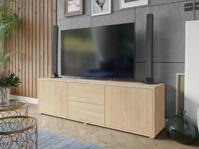 TV skrinka Alekto 2D2SZ AK09, Farby: dub cremona