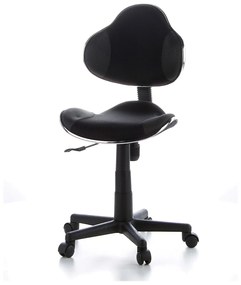 hjh OFFICE Detská otočná stolička KIDDY GTI-2 (čierna/sivá) (100293482)