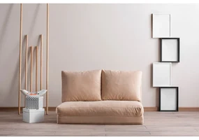 Pohovka futon Tilda (Krémová). Vlastná spoľahlivá doprava až k Vám domov. 1072566