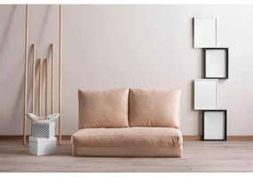 Pohovka futon Tilda (Krémová). Vlastná spoľahlivá doprava až k Vám domov. 1072566