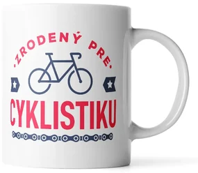 Sablio Hrnček Zrodený pre cyklistiku - 890 ml - XXL