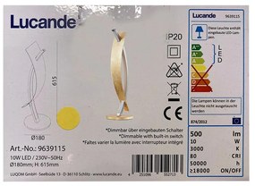 Lucande Lucande - Stmievateľná LED stolná lampa MARIJA LED/10W/230V LW0231