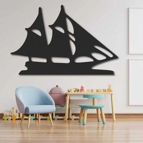 Vyrezávaný obraz na stenu drevená plachetnica - MARINER | SENTOP PR0434 plywood