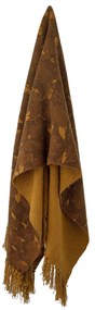 Bloomingville Prehoz z recyklovanej bavlny Ganja Brown 160 x 130 cm