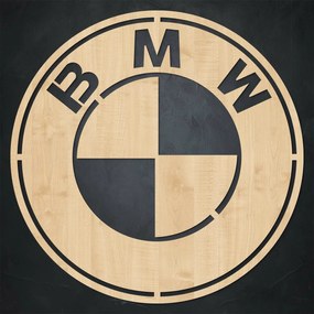 DUBLEZ | Drevené logo značky auta - BMW